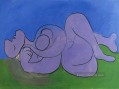 La sieste 1919 Kubismus Pablo Picasso